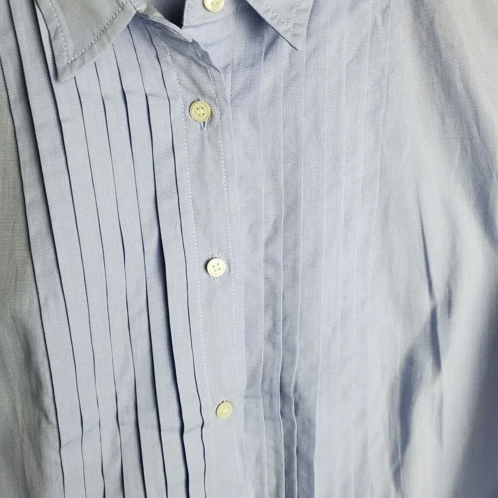 J. Crew Blue Blouse Size Small